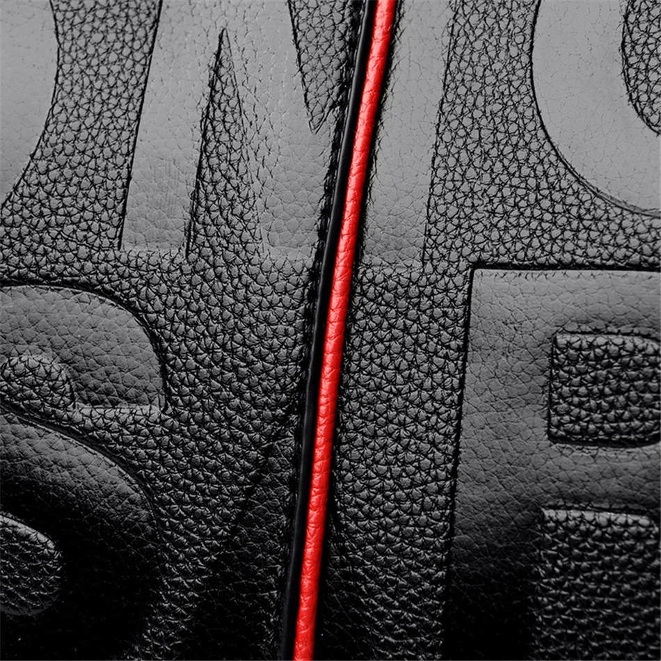 Leather Letter Shoulder Bags for Women - Image 3